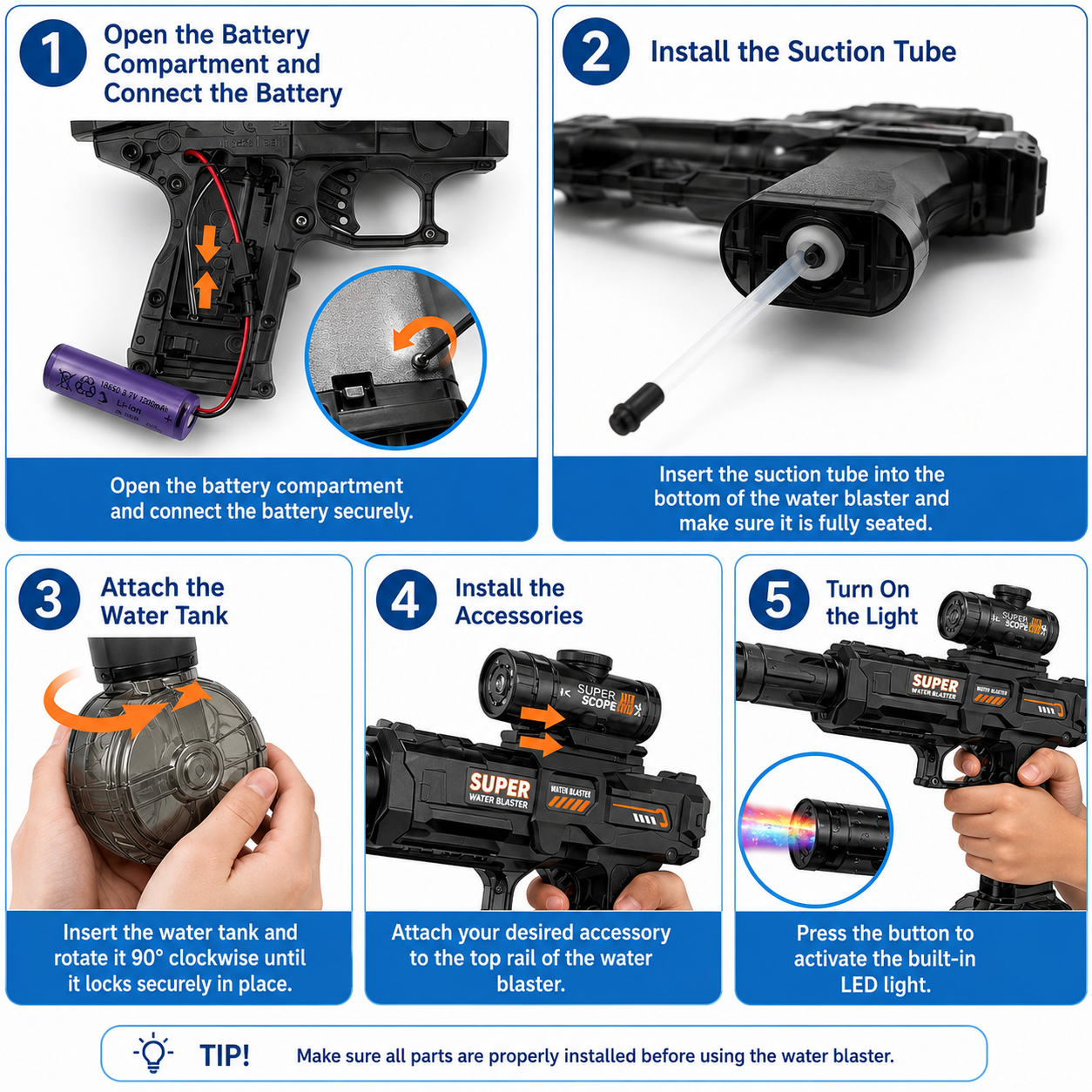 WaterFun – Electric Water Blaster ⭐
